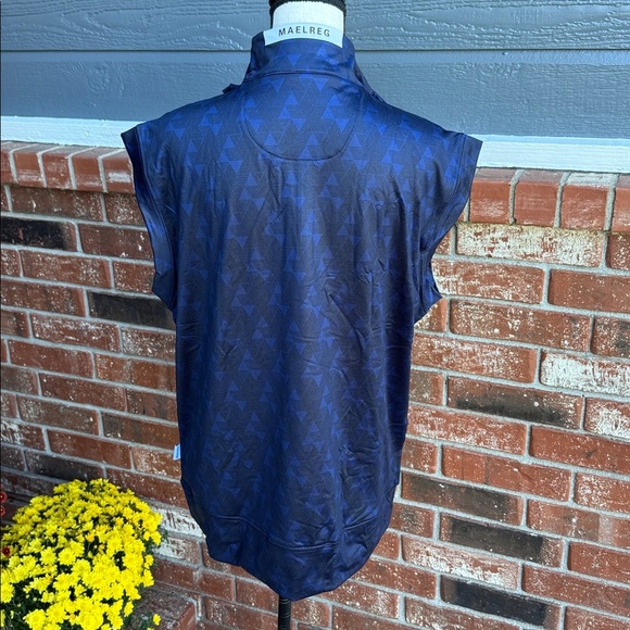 MAELREG Men's Small 1/4 Zip Pullover Dri Fit Performance Golf Vest - Picture 5 of 9